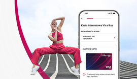 Ta karta zmienia numer po każdym zakupie. Millennium Visa Raz już jest dostępna